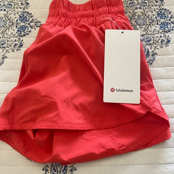 SOLD Lululemon Tracker Short V * Pink Punch - Picture 2 of 3